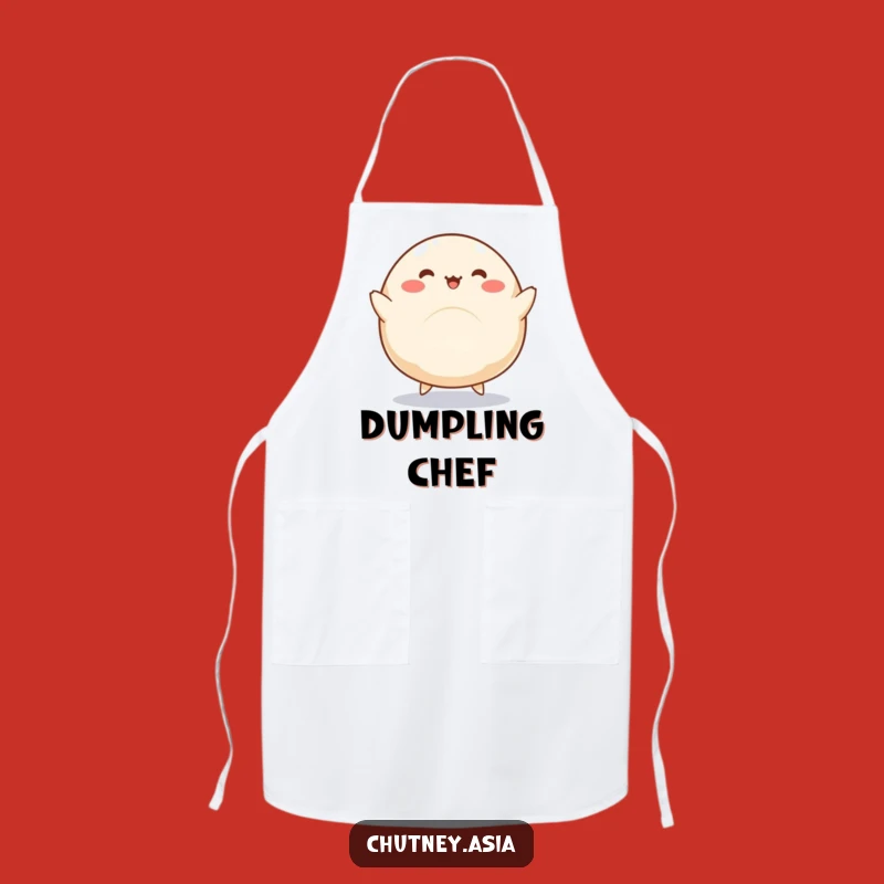 Funny Dumpling Dance Apron: Cook with Cute Culinary Flair