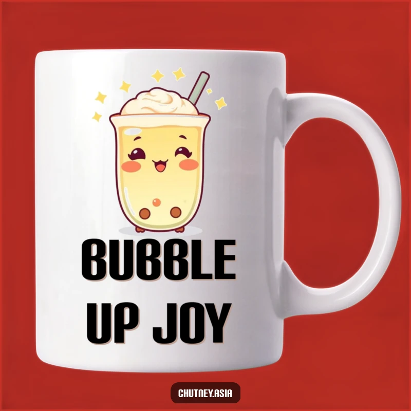 Funny Boba Tea Twinkle Mug: Cheers with Every Sip, Perfect Funny Gift!