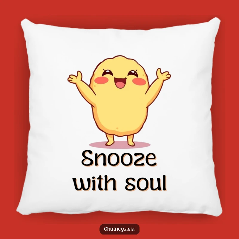 Funny Tempura Shimmy Pillow: Cozy Comfort with a Grin, Perfect Funny Gift!