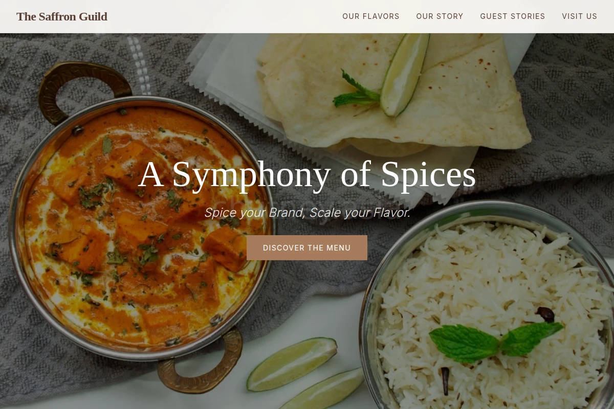 Sizzle Indian Food