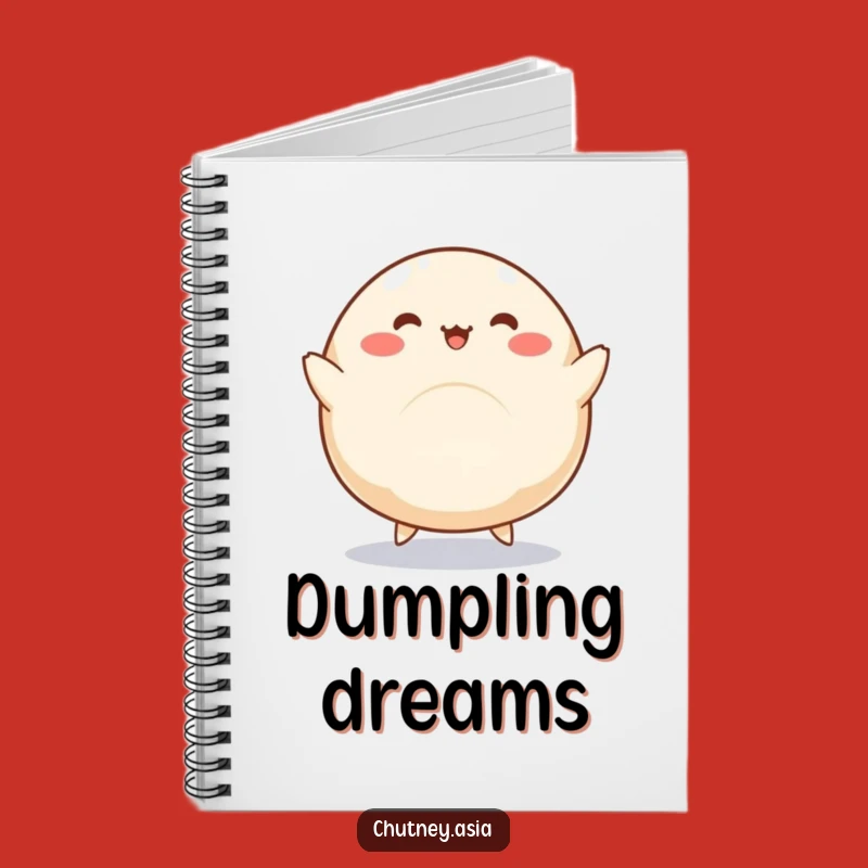 Funny Dumpling Dance Notebook: Jot Down Notes with Delight