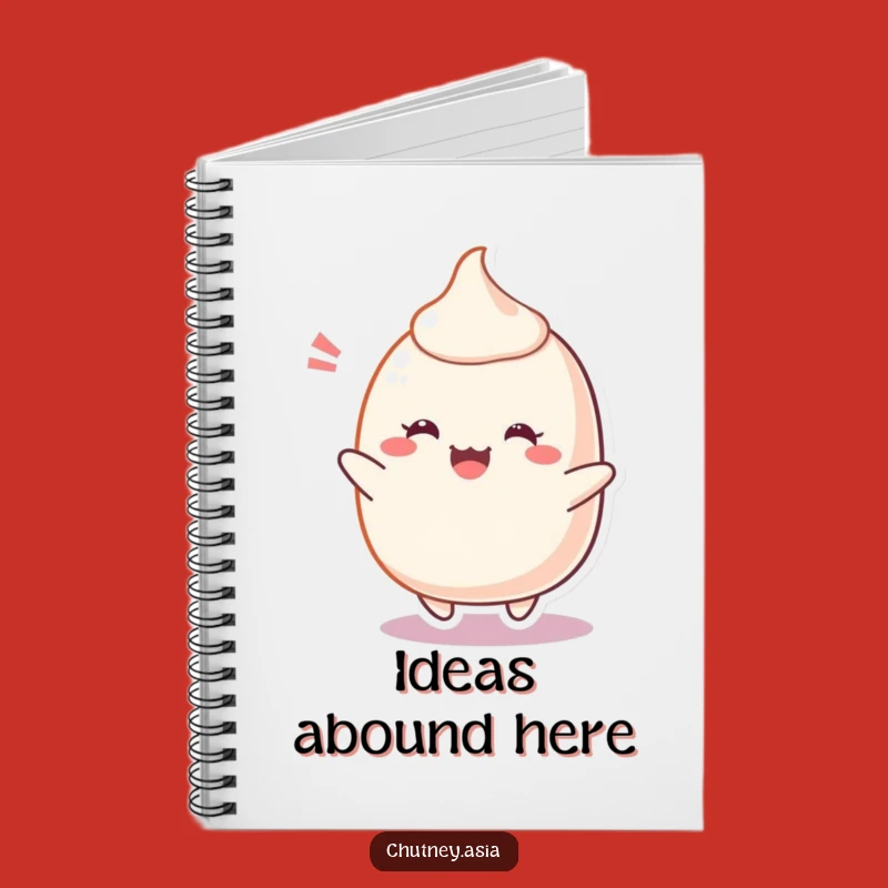 Funny Blushing Mochi Notebook: Jot Down Ideas with Delight, Perfect Funny Gift!