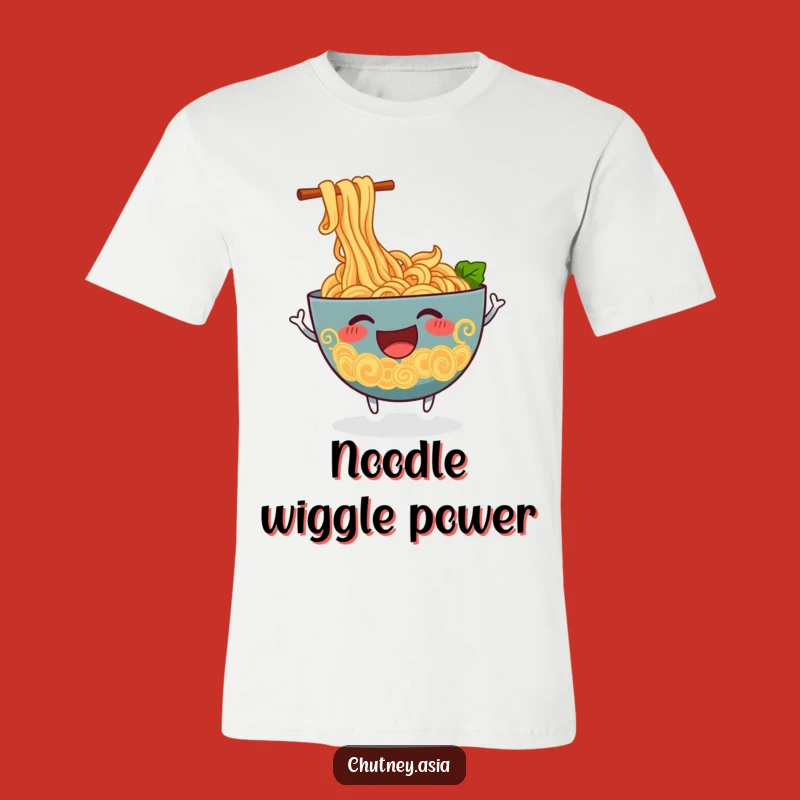Funny Ramen Wiggle T-Shirt: Wear Your Noodle Enthusiasm Proudly