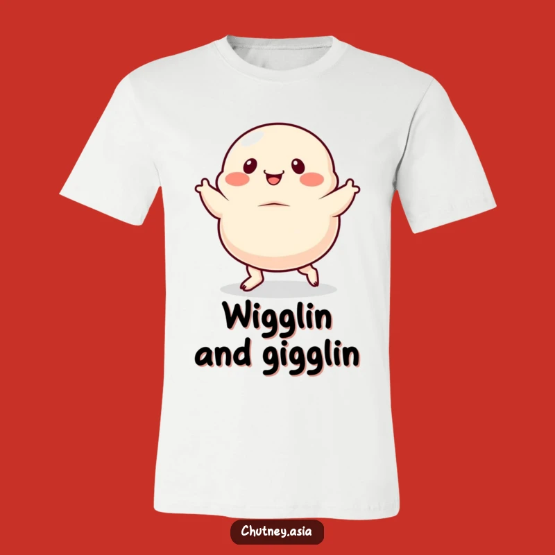 Funny Dumpling Dance T-Shirt: Wiggly Feet Dancing Fun, Hilarious Gift Idea