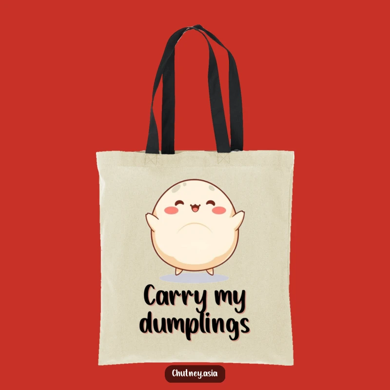 Funny Dumpling Dance Tote Bag: Carry Your Essentials with a Smile